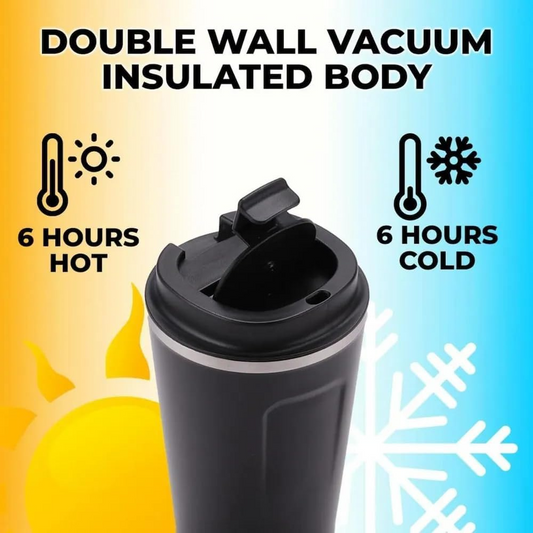 Customized Coffee Tumbler with Temperature Display