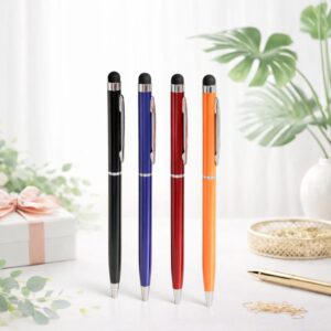 2-in-1 Metal Stylus Ballpoint Pen – Premium Corporate Return Gift