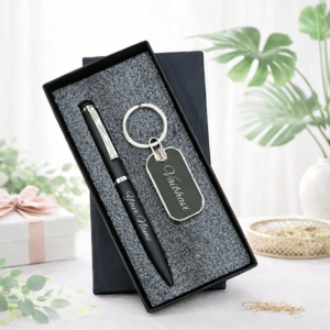 Personalized Pen & Keychain Gift Set for Corporate & Personal - Deera