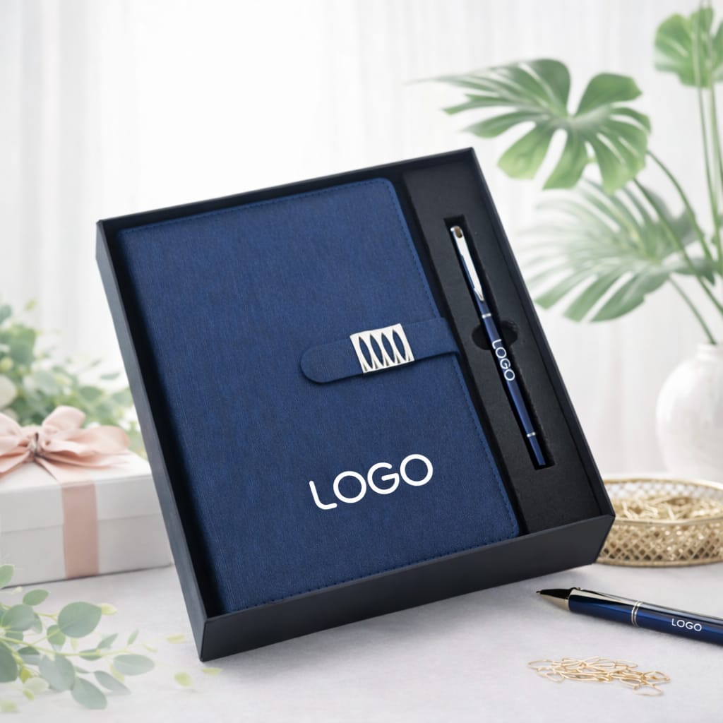 The Perfect Corporate Gift – Classic Notebook & Pen Set Custom Executive Gift - Deera - Image 3
