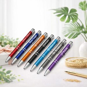 Personalized Metal Pen Custom Name Logo Engraving Premium Gift Deera
