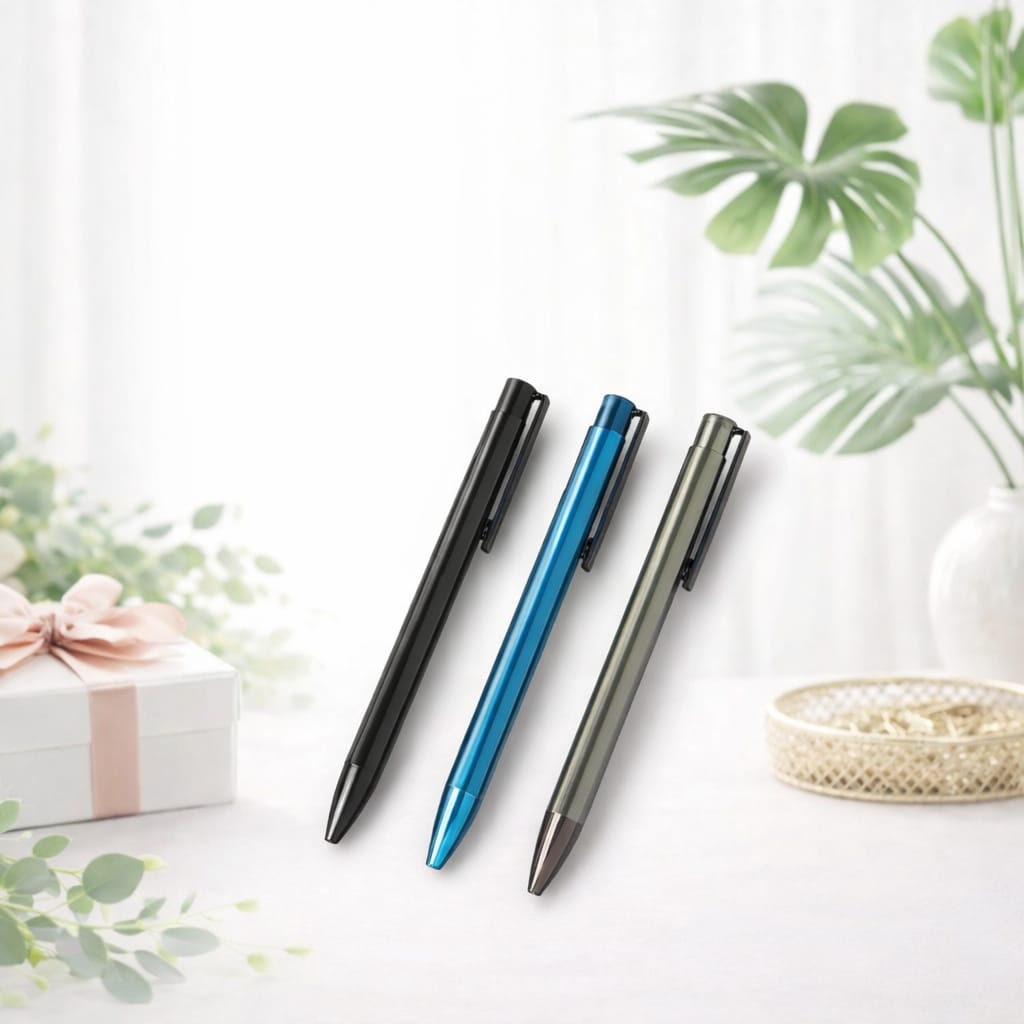 Premium Metal Pen - Sleek Corporate Gift Pen | Executive Writing Instrument- Deera - Image 2
