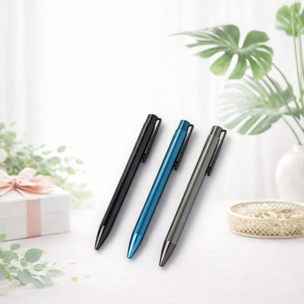 Premium Metal Pen - Sleek Corporate Gift Pen | Executive Writing Instrument- Deera - Image 3