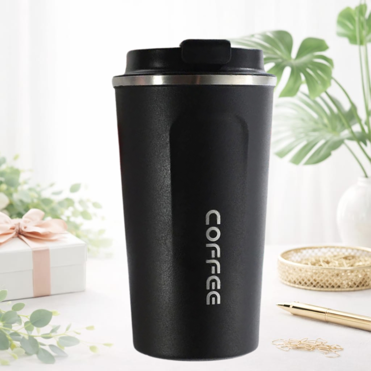 Stainless Steel Vacuum Coffee Mug 510ML – Double Wall Insulated Travel Tumbler Deera - Image 2
