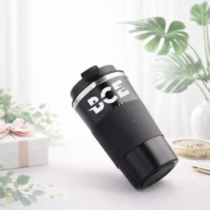 Stainless Steel Vacuum Coffee Mug with Sleeve 510 ml – Double-Wall Insulated | Leak-Proof Travel Tumbler - Deera