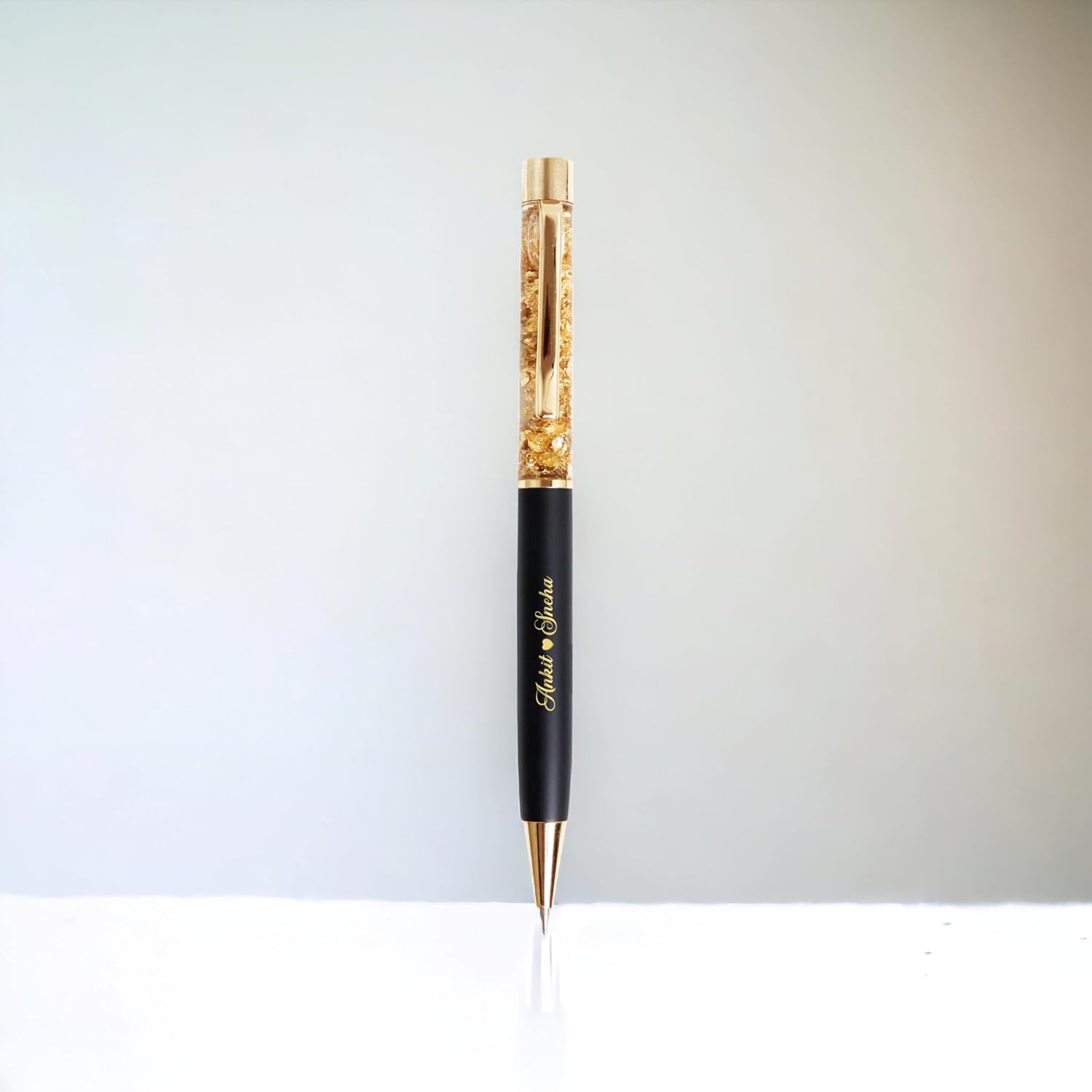 Personalized Pen with Name Engraved I Metal Classy Customized Roller Ball Pens I Comfortable to Hold & Write