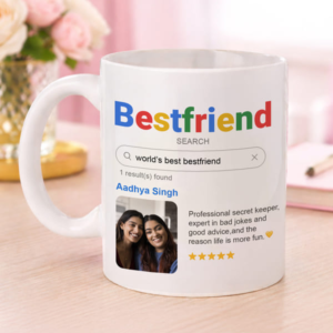 Personalized Google Search Theme Mug