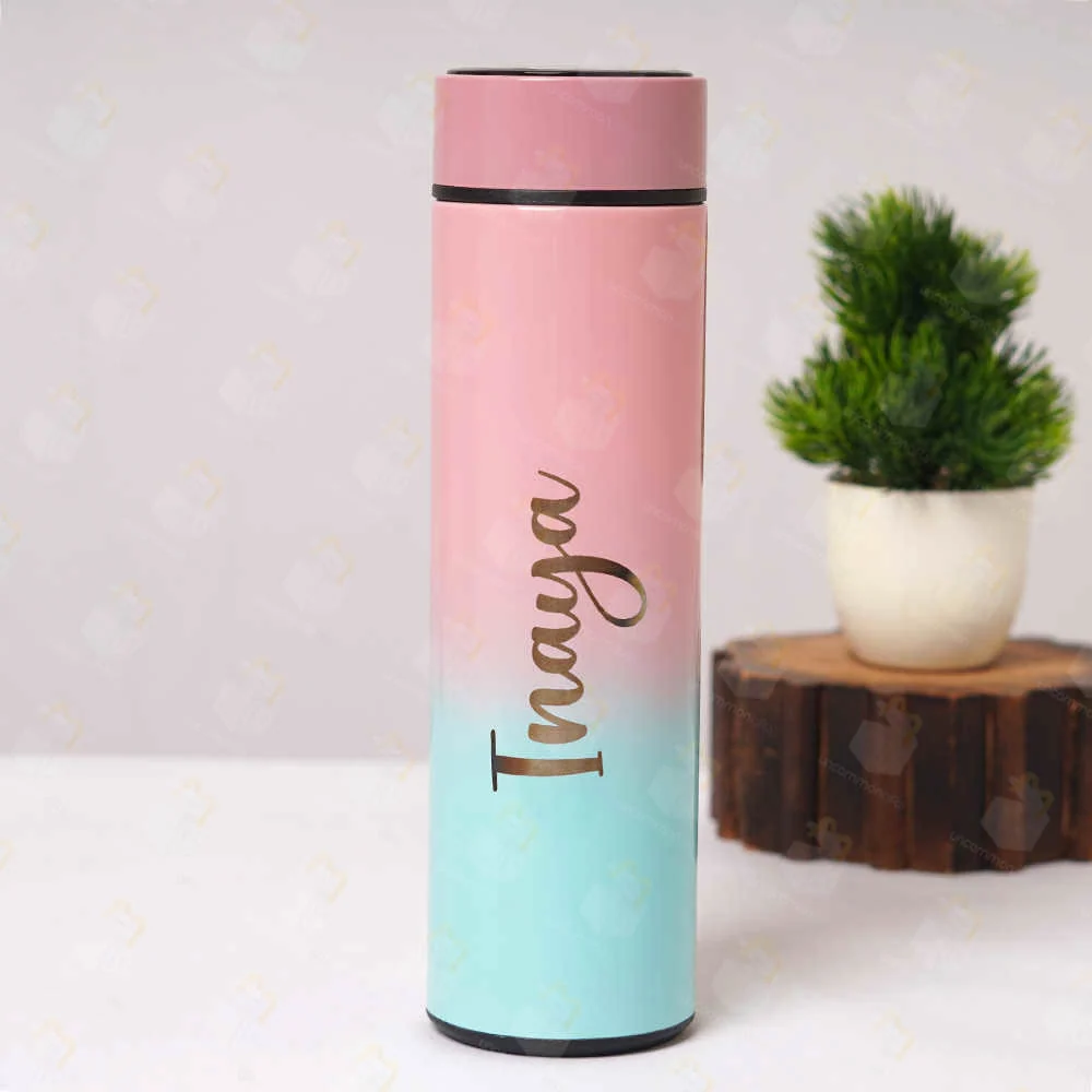 Temperature Display Rainbow Bottle